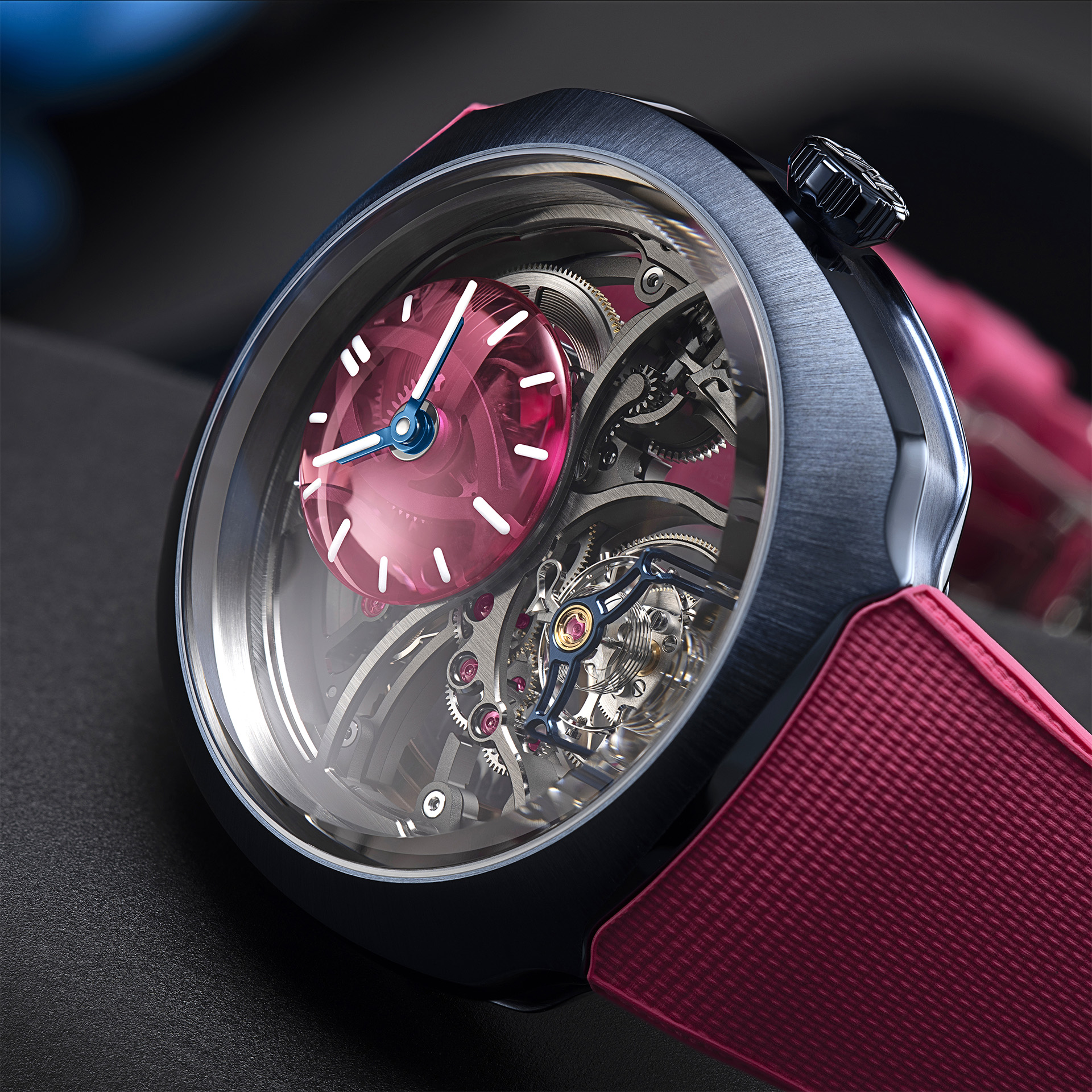 Artois 限定CD period H. Moser & Cie. 6814-1201 Streamliner Tourbillon Skeleton